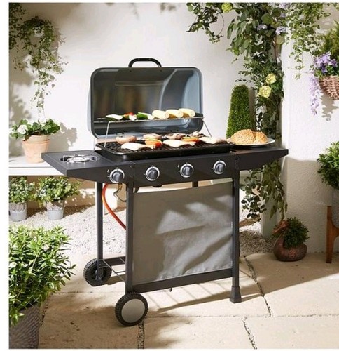 Burner gas bbq with side - bbq,
