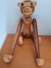 Mid Century Wooden Monkey