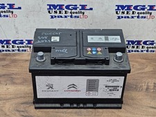 PEUGEOT, CITROEN CAR BATTERY 70Ah/ 760A/ 12V REMOVED PEUGEOT 308 1.5HDI   2023