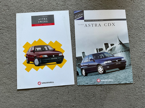Vauxhall astra cdx - vauxhall,