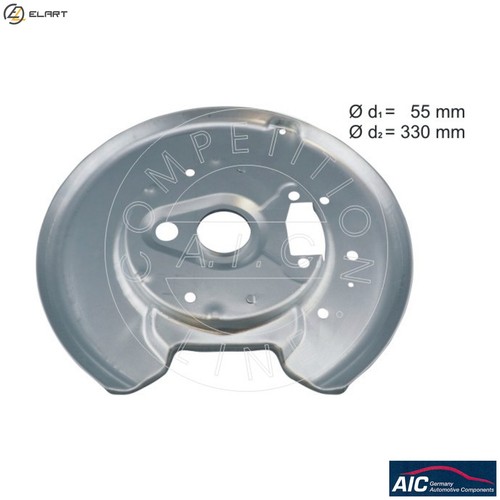 Splash guard brake disc - splash,