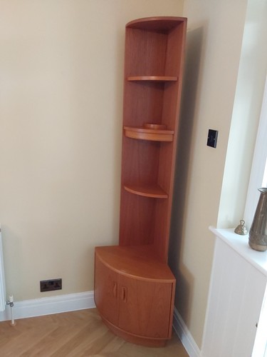 Plan vintage teak corner - plan,