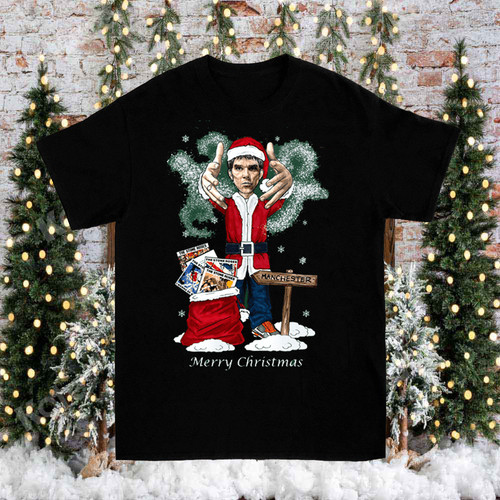 Ian brown christmas shirt - brown,