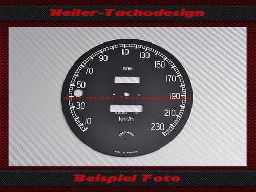Speedometer disc for jaguar - for, xk