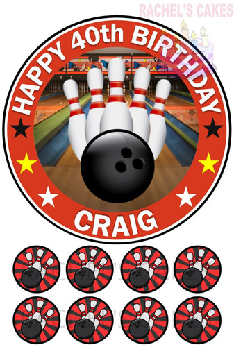 Tenpin bowling personalised - bowling,