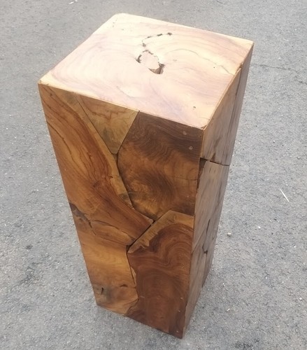 Teak root solid wood - , block