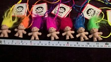 1 Genuine Vintage Original 1989 DAM Troll Necklace's  [ New old stock ]