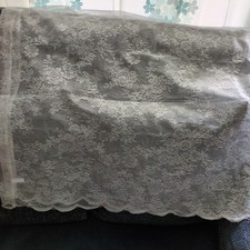 2x White Net Curtains, Brand New, BN, 150 cm x 100 cm