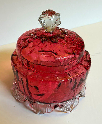 Victorian cranberry glass - victorian,