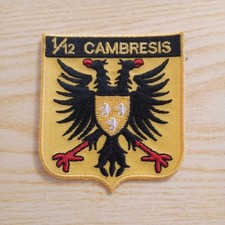 French Air Force Tiger Squadron Patch Escadron de Chasse 1/12 'Cambresis'
