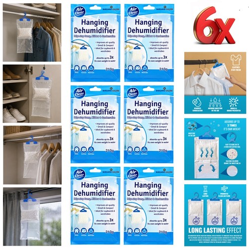 Hanging dehumidifier traps - 6,