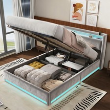 4FT6 LED OTTOMAN STORAGE BED