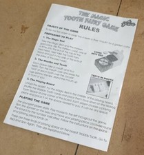 THE MAGIC TOOTH FAIRY GAME