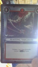 Warhammer Champions  TCG  : Feasting Vargheist  :  FOIL