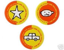 U2 zooropa 1992/93 X 3 BADGE PACK zoo tv tour official - ex tour stock - RARE