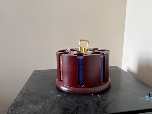 Poker carousel vintage wooden - vintage,,