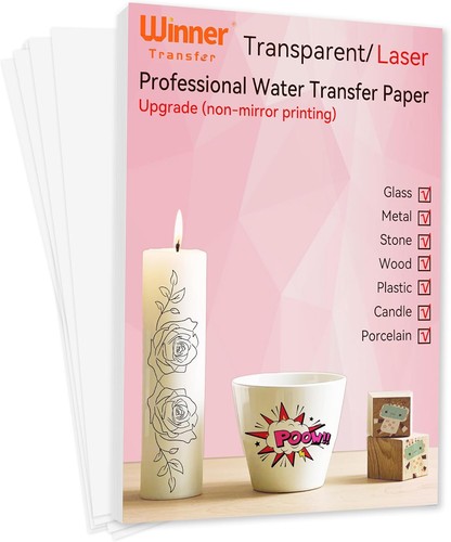 A4x10 sheets decal paper water - sheets,