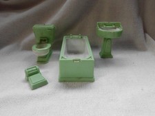 VINTAGE 50s 60s GREEN PLASTIC