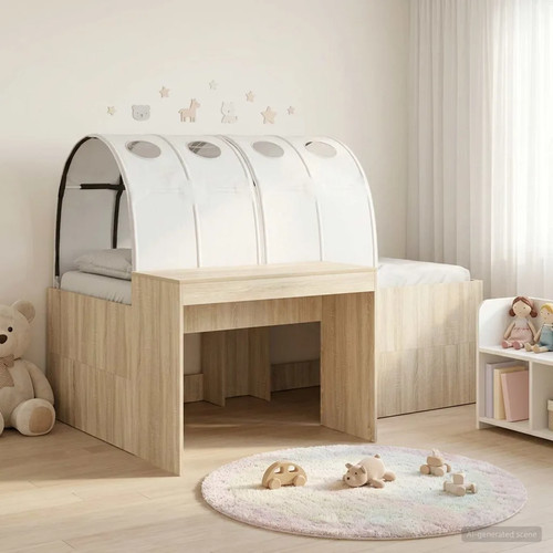 Walplus kids cabin bed white - kids,