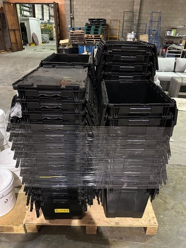 Large tote box attached - large, /