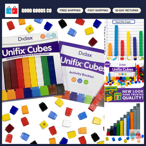Unifix cubes educational set - cubes,