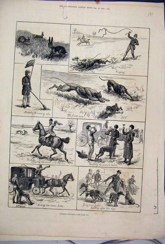 Original old antique - original, print