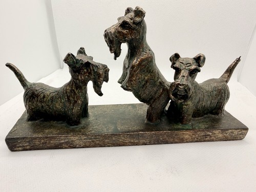 Cold cast bronze scottish - cast,