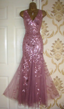 Ever Pretty Sequins Long Maxi Prom Ball Quiz Gown Evening Party Dress Size 16-18