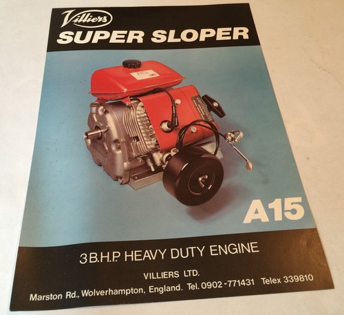 Villiers a15 engine - engine, original