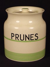 RARE LARGE GREEN BANDED PRUNES
