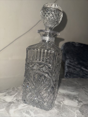 Decanter thick cut square - decanter,