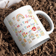 Personalised Teacher/TA  or other educational support worker mug!