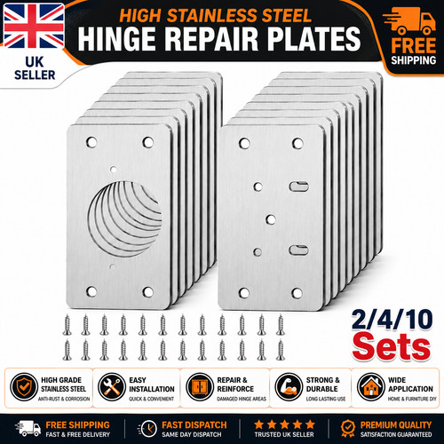 10x hinge repair plate - hinge,