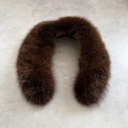 Saga fox dark - brown, real
