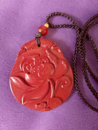 Beautiful red cinnabar stone - beautiful,