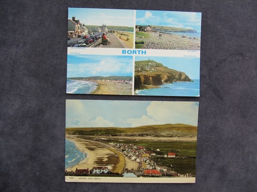 Vintage postcards borth - postcards, of