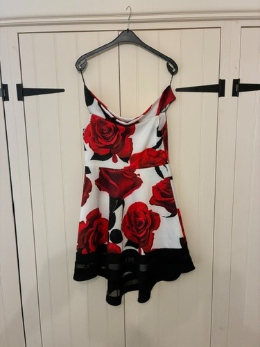 Quiz floral flared sleeveless - quiz,