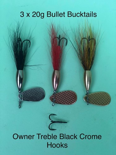 Flying bucktail bullet x - flying,