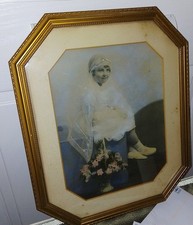 Large Vintage 1937 Gilt Gesso