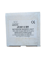 50W JCC JC2013BR IP44 Brass Ceiling Shower Bathroom Light Downlight GU10 Halogen