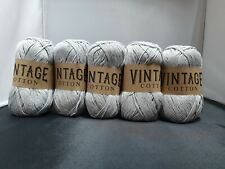 5 x  Vintage Cotton 100g