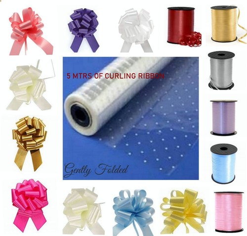 Florist white dot cellophane - florist,