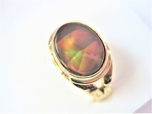Solid ring gold 750 - gold, with