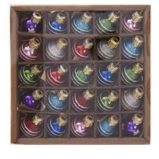 Miniature Decorated Glass Ball