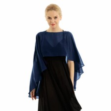 Women Chiffon Cape Shawls