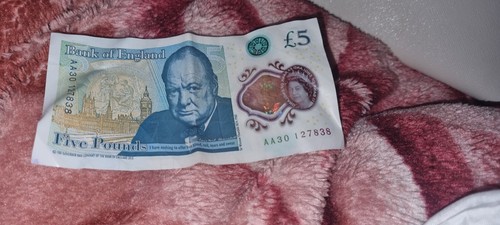 Aa30 pound note rare - note,rare,