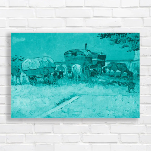 Encampment gypsies with - encampment,