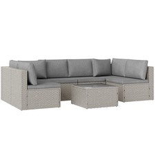 Outsunny 7 Pieces Rattan
