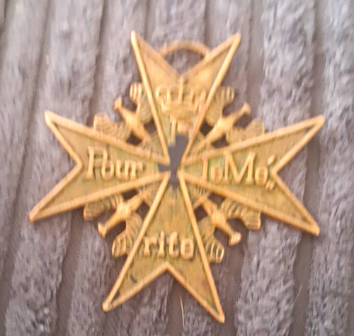 Brass star military - star,