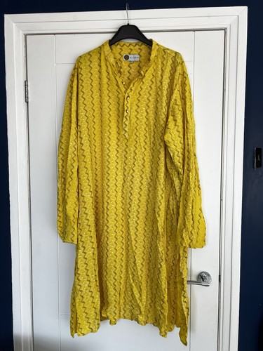 Kisah men kurta yellow - kurta,